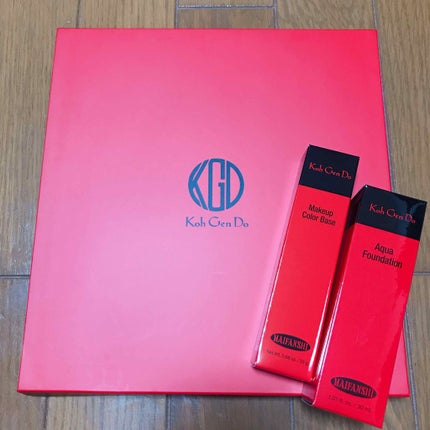 マイファンスィー アクアファンデーション/Koh Gen Do/リキッドファンデーションを使ったクチコミ(1枚目)