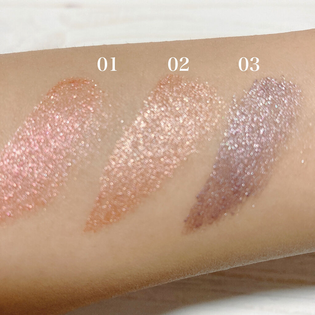 エテュセ アイエディション(リキッドカラー) 02 プリズムベージュ/ettusais/リキッドアイシャドウを使ったクチコミ（3枚目）