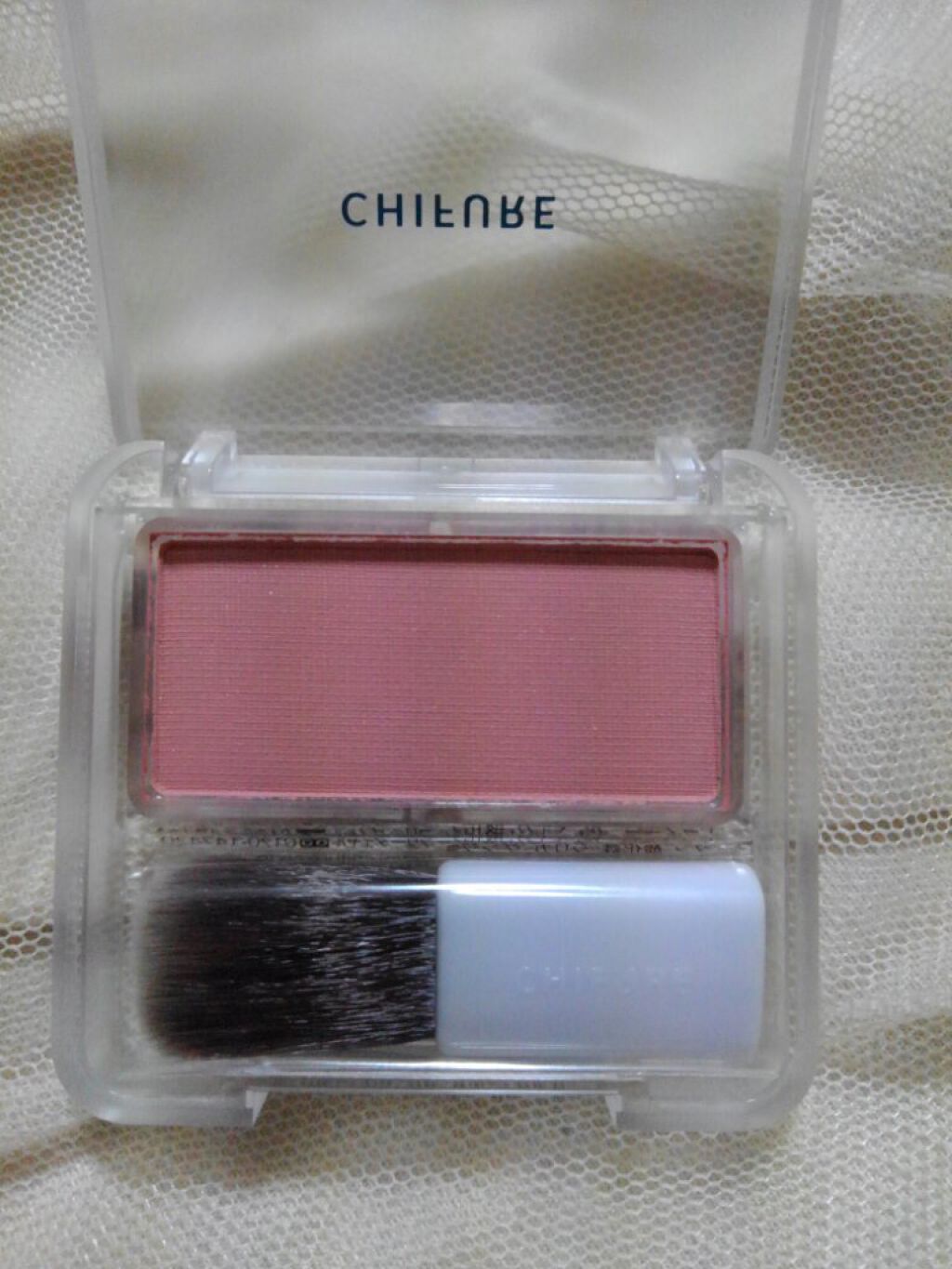 パウダー チーク/ちふれ/パウダーチークを使ったクチコミ（2枚目）