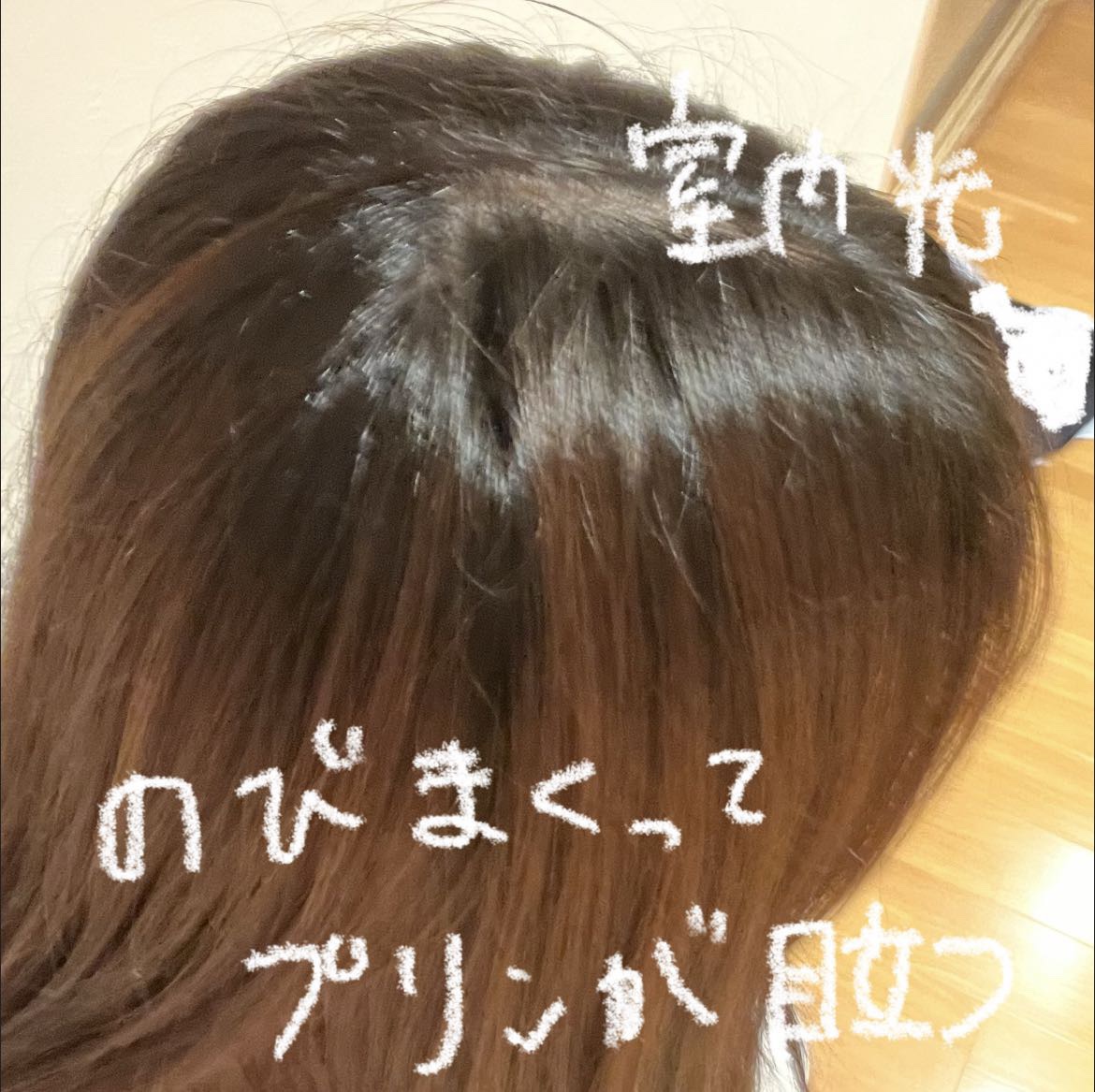ホイップヘアカラー 髪色もどし/ビューティラボ/ヘアカラーを使ったクチコミ（3枚目）
