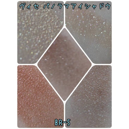 パノラマデザイン アイパレット/Visée/アイシャドウパレットを使ったクチコミ(3枚目)