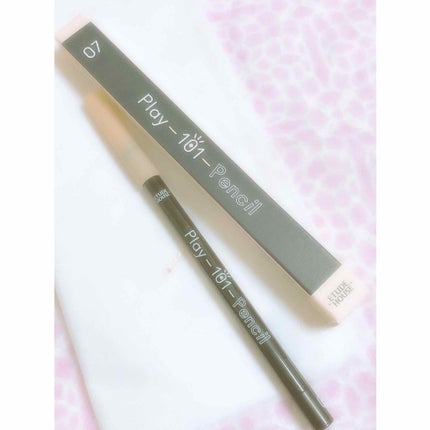 プレイ101 ペンシル/ETUDE/ペンシルアイライナーを使ったクチコミ(1枚目)