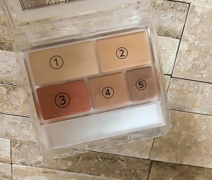 パーフェクトマルチアイズ/キャンメイク/アイシャドウパレットを使ったクチコミ(2枚目)