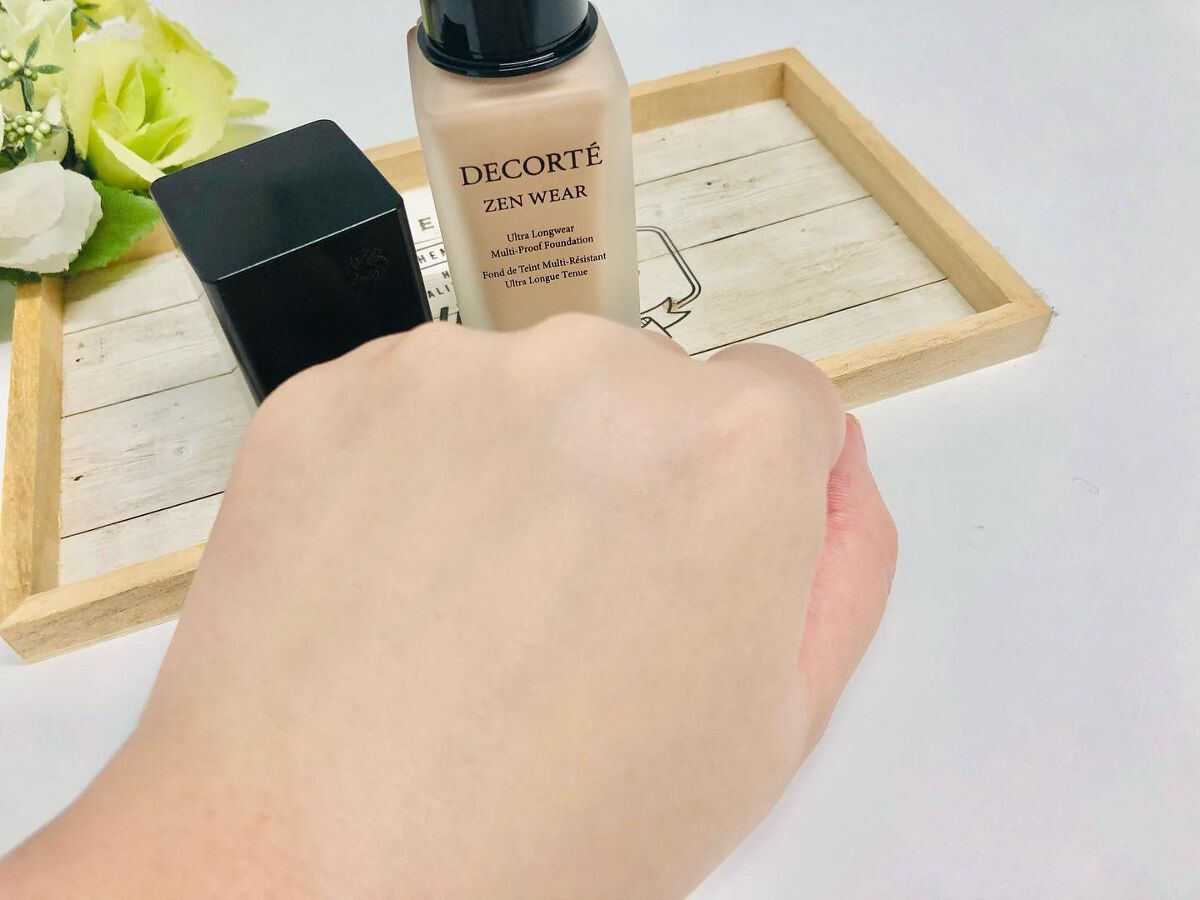 ゼン ウェア フルイド/DECORTÉ/リキッドファンデーションを使ったクチコミ(4枚目)