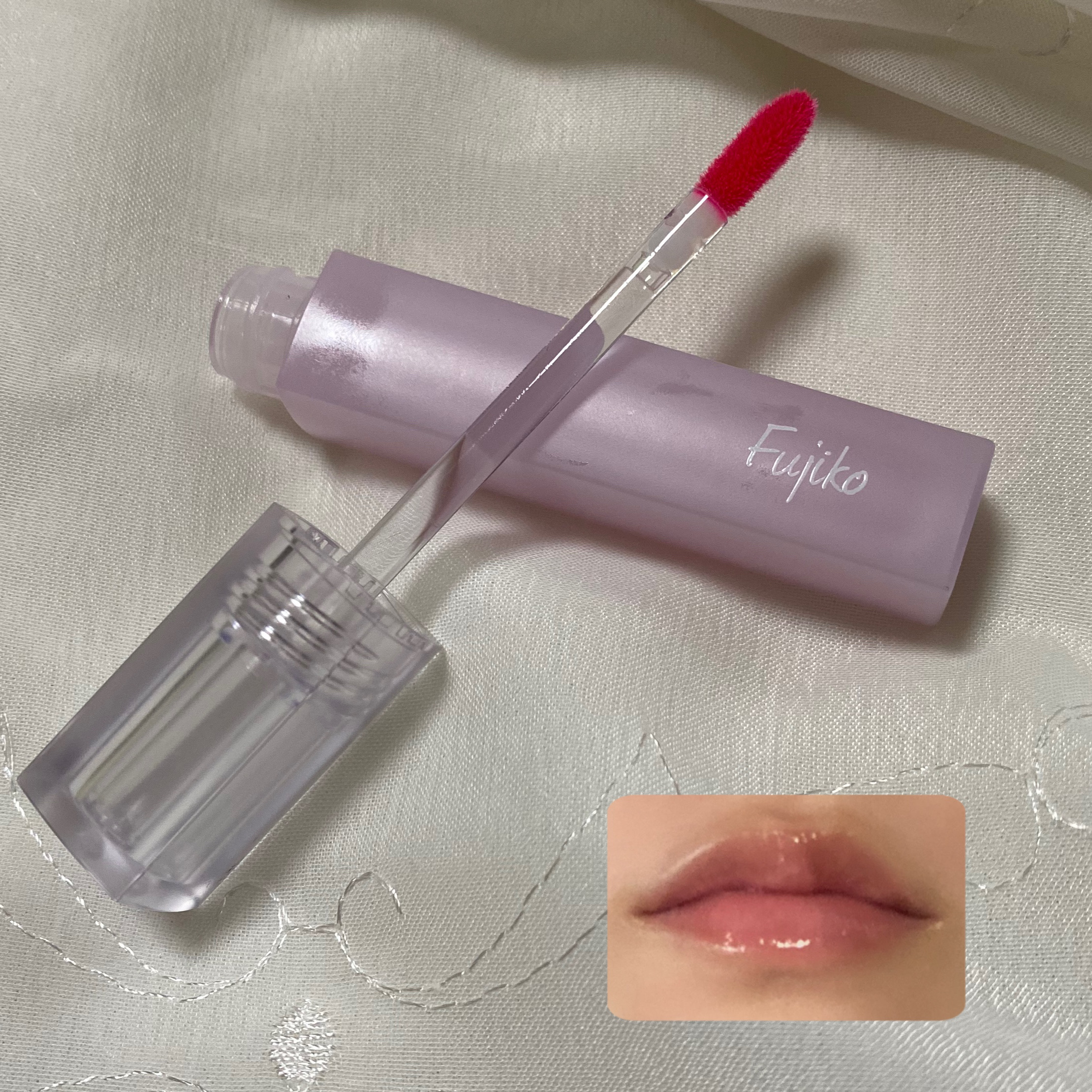 フジコ 朝可愛リップ/Fujiko/リップクリームを使ったクチコミ（2枚目）