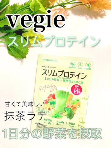 スリムプロテイン/vegie natural/ボディサプリメントを使ったクチコミ（1枚目）