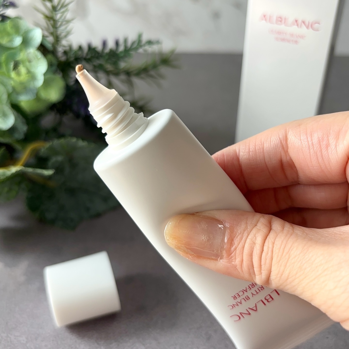 クラリティブラン サーフェイサー/ALBLANC/化粧下地を使ったクチコミ（2枚目）