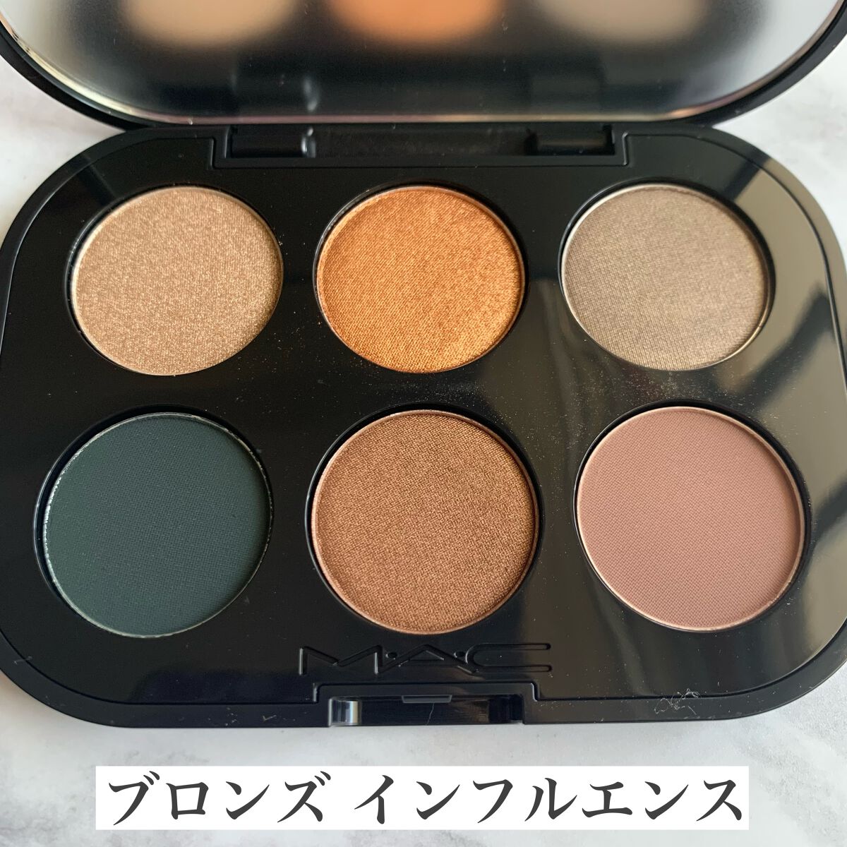 コネクト イン カラー アイシャドウ パレット × 6/M・A・C/アイシャドウパレットを使ったクチコミ(2枚目)