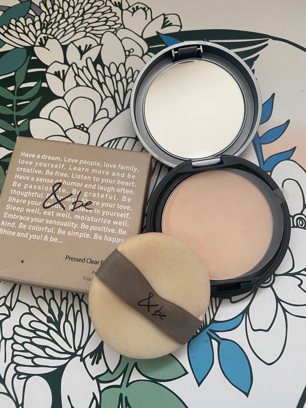 プレストクリアパウダー/&be/プレストパウダーを使ったクチコミ(3枚目)