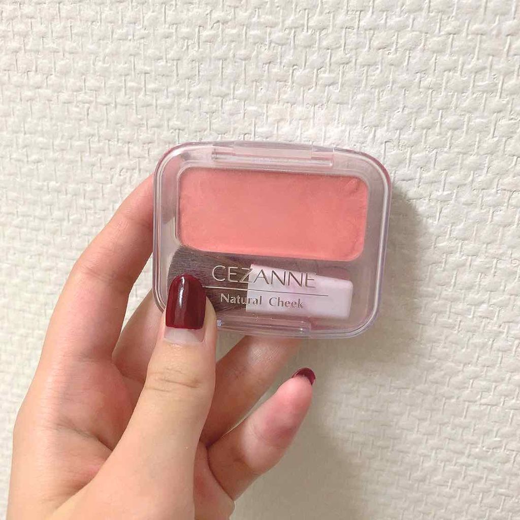 ナチュラル チークN/CEZANNE/パウダーチークを使ったクチコミ(1枚目)