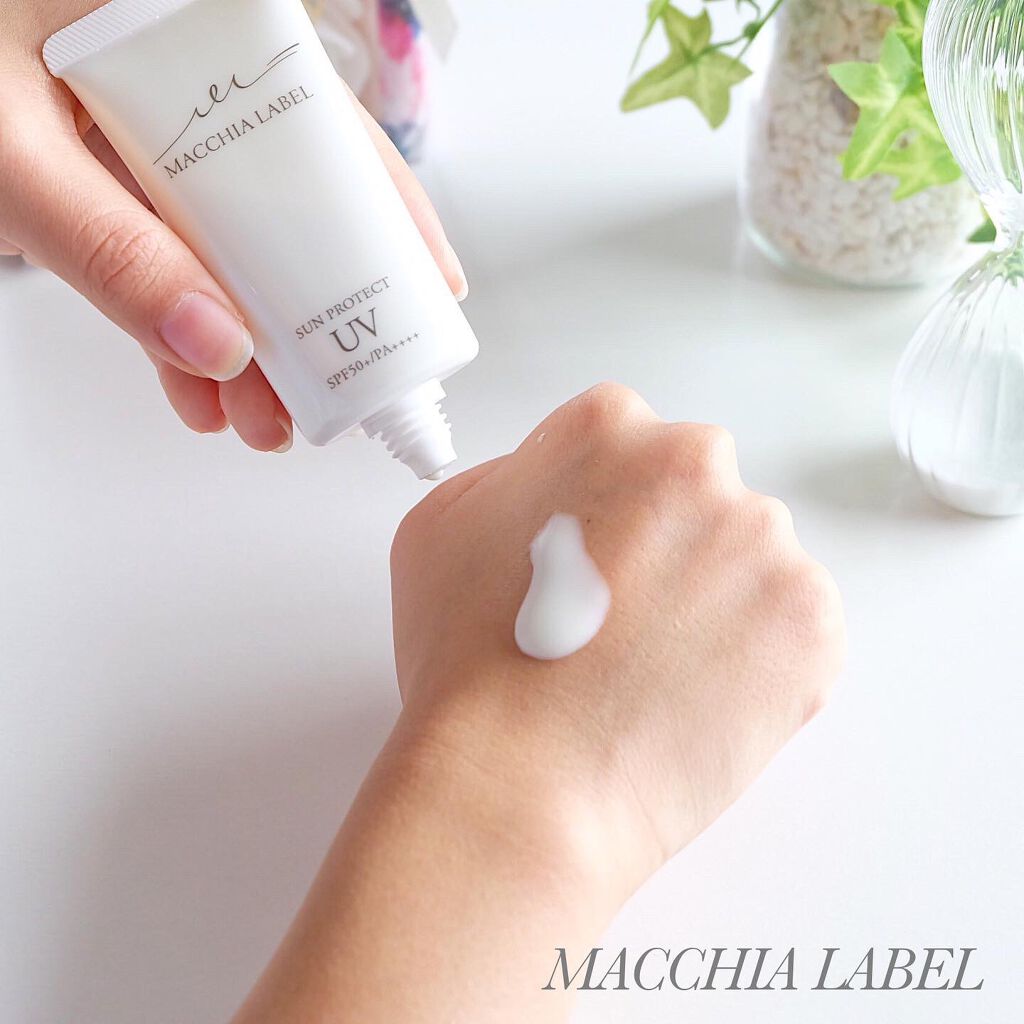 サンプロテクトUVジェル50＋/Macchia Label/日焼け止めジェルを使ったクチコミ（1枚目）