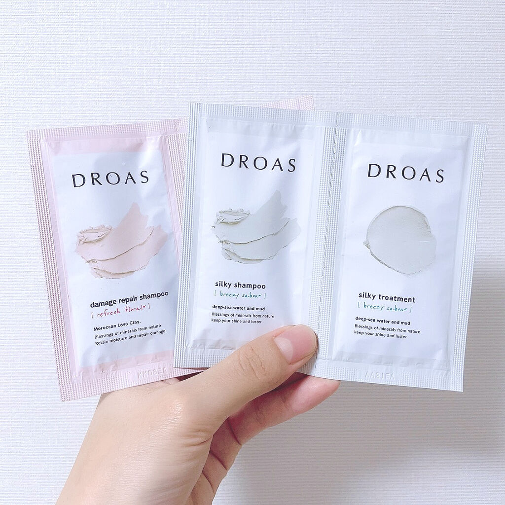 ダメージリペアシャンプー／トリートメント/DROAS/市販シャンプーを使ったクチコミ（2枚目）