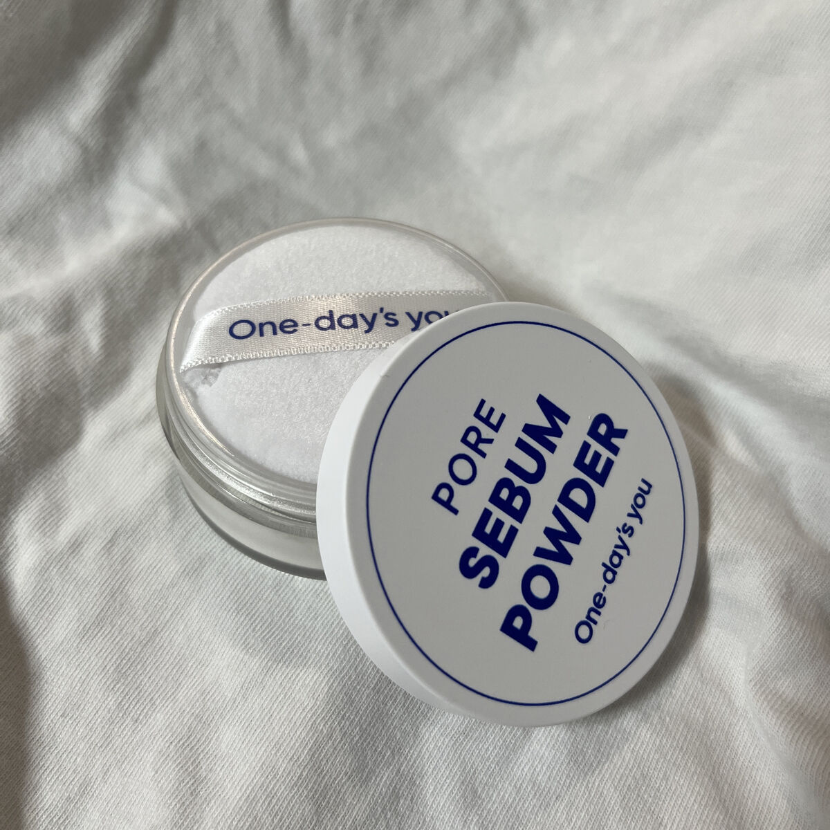 ポアセバムパウダー/One-day's you/ルースパウダーを使ったクチコミ（1枚目）