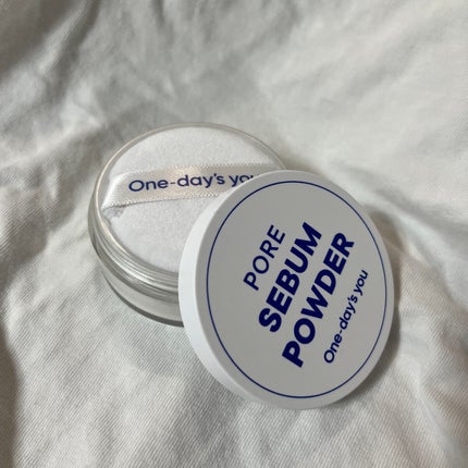 ポアセバムパウダー/One-day's you/ルースパウダーを使ったクチコミ(1枚目)