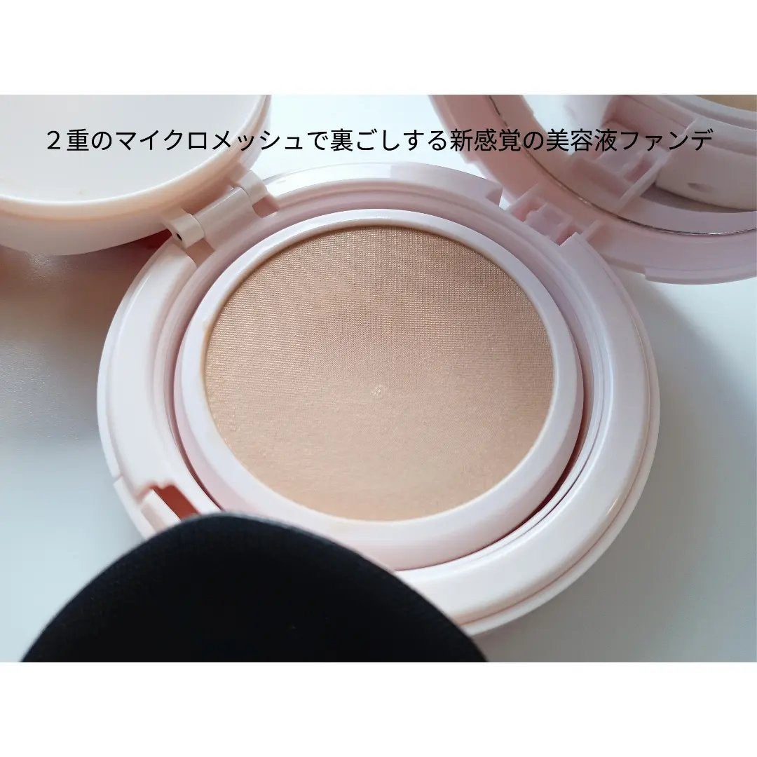 アクアリー スキンウェア カバー/ESPRIQUE/クッションファンデーションを使ったクチコミ(3枚目)