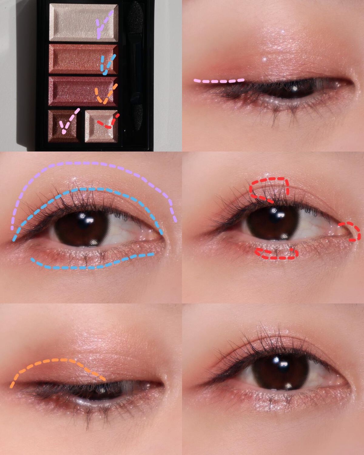 ショコラスウィート アイズ/リンメル ロンドン/アイシャドウパレットを使ったクチコミ(5枚目)