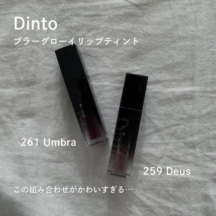 ブラーグロイリップティント/Dinto/リップティントを使ったクチコミ(2枚目)