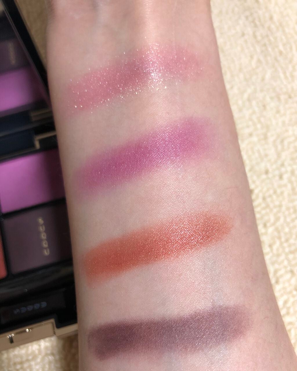 デザイニング カラー アイズ/SUQQU/アイシャドウパレットを使ったクチコミ(4枚目)