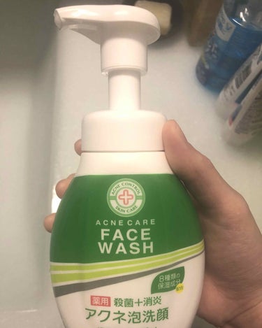 薬用　アクネ泡洗顔/KUMANO COSMETICS/泡洗顔を使ったクチコミ（1枚目）