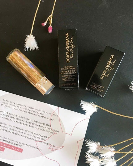 ザ・オンリーワン ルミナスカラー リップスティック/DOLCE&GABBANA BEAUTY/口紅を使ったクチコミ(1枚目)