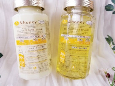 シルキー　スムースモイスチャー　シャンプー　1.0/ヘアトリートメント　2.0/&honey/シャンプー・コンディショナーを使ったクチコミ（2枚目）