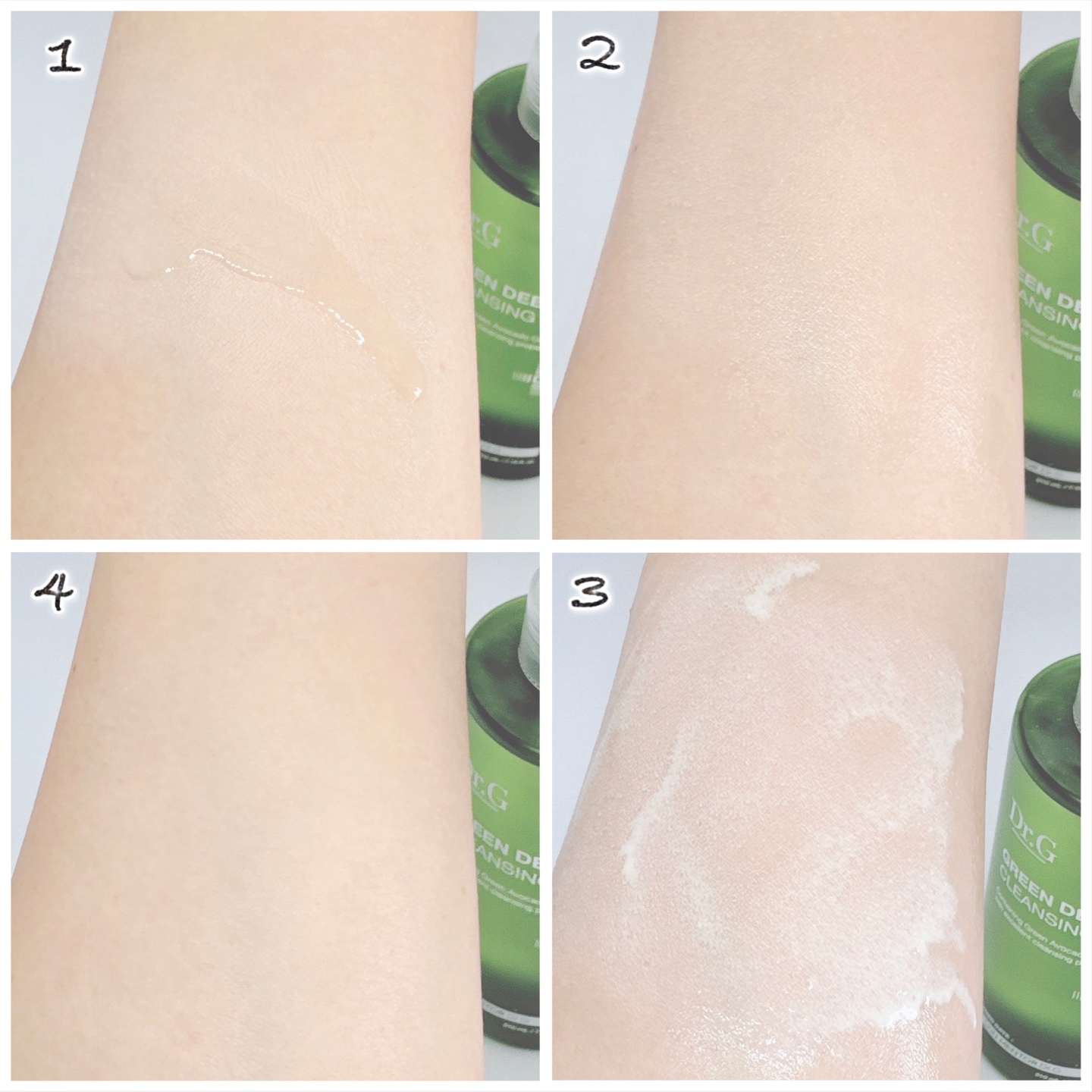 弱酸性クレンジングジェルフォーム/Dr.G/その他洗顔料を使ったクチコミ（3枚目）