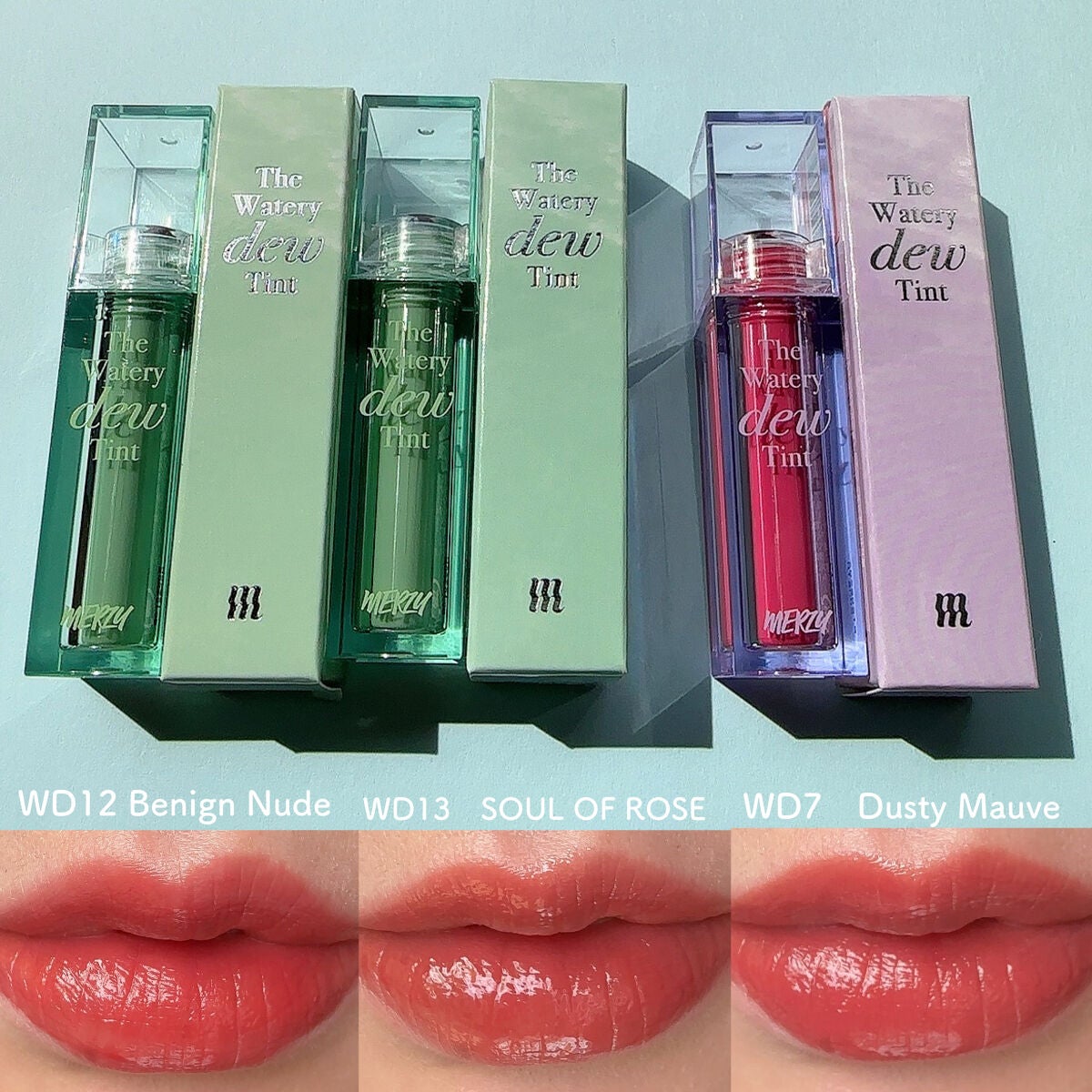 ザ ウォータリーデューティント/MERZY/リップティントを使ったクチコミ(3枚目)