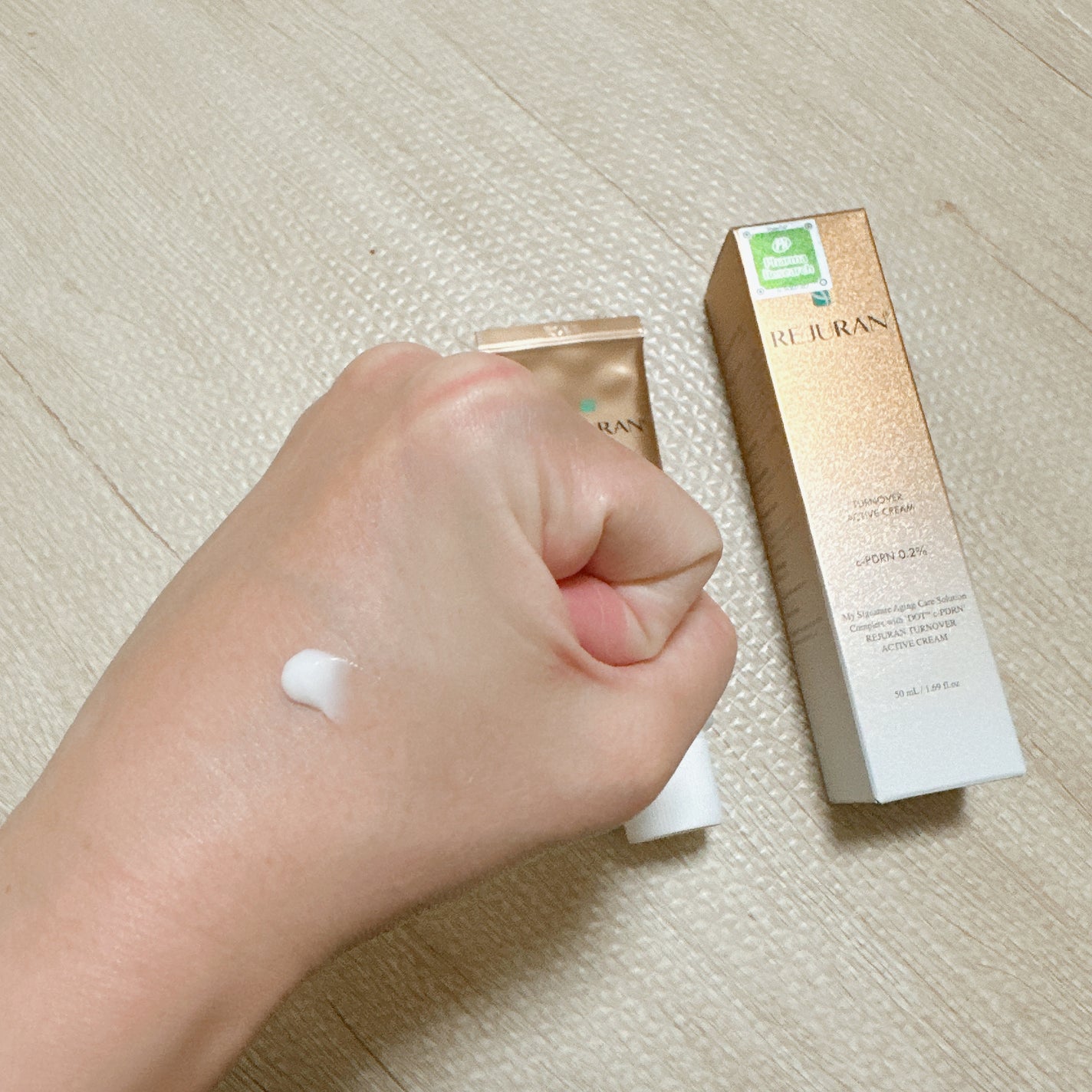 ターンオーバー アクティブクリーム/REJURAN COSMETICS/フェイスクリームを使ったクチコミ(3枚目)