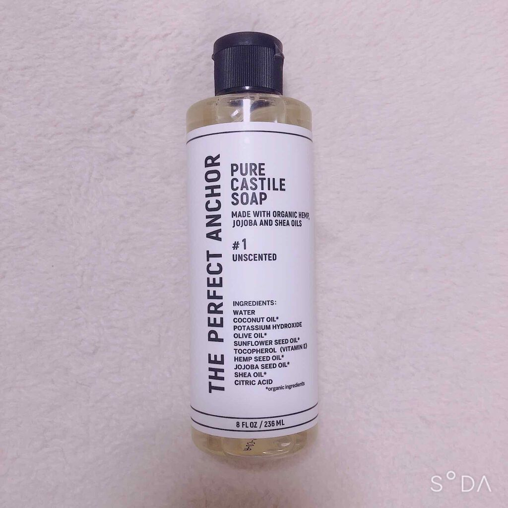 ザ・パーフェクトアンカー アンセンティッド(香りなし) #1/THE PERFECT ANCHOR/ボディソープを使ったクチコミ(1枚目)