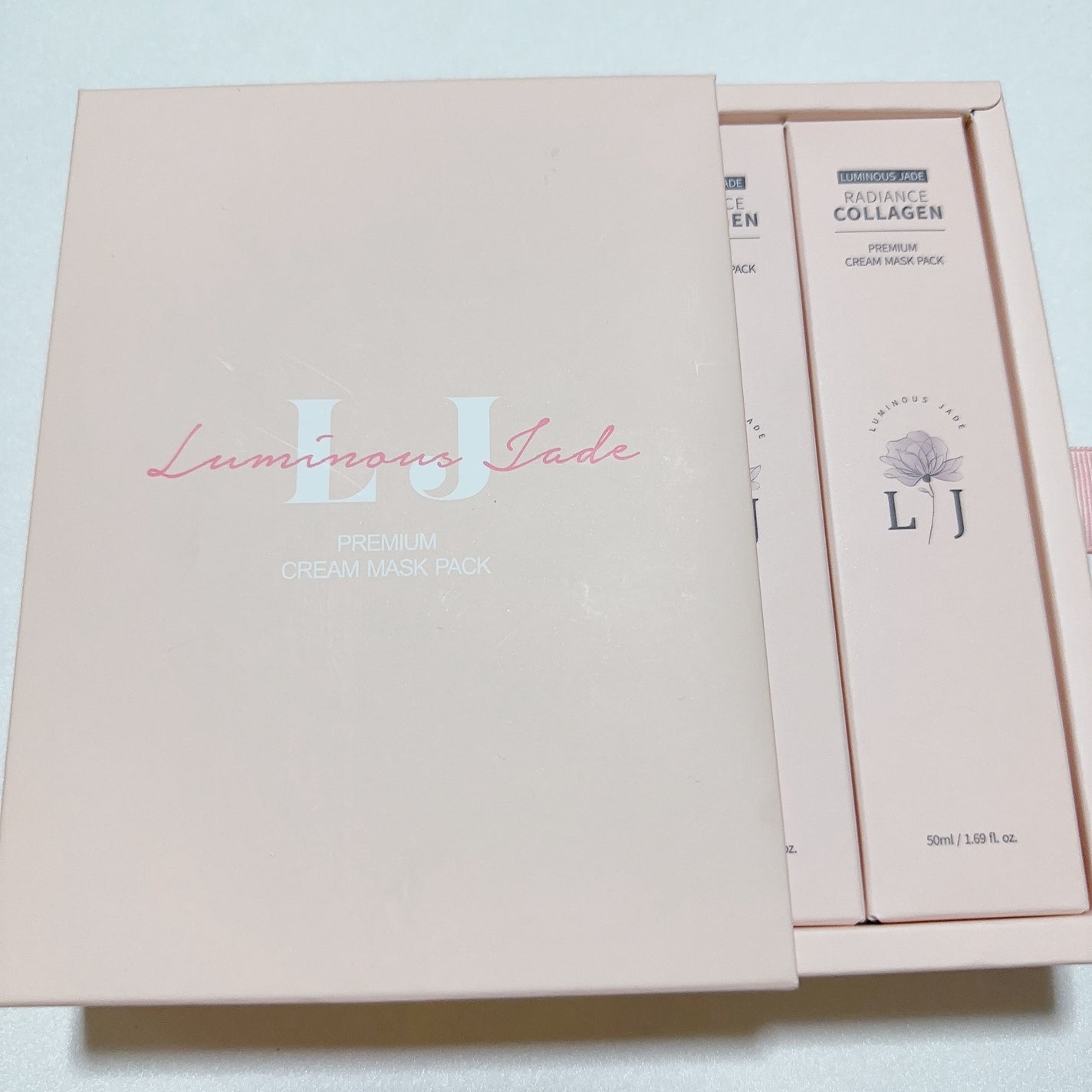 ラディアンスコラーゲンプレミアムクリームマスクパック/ LUMINOUS JADE/シートマスク・パックを使ったクチコミ(2枚目)