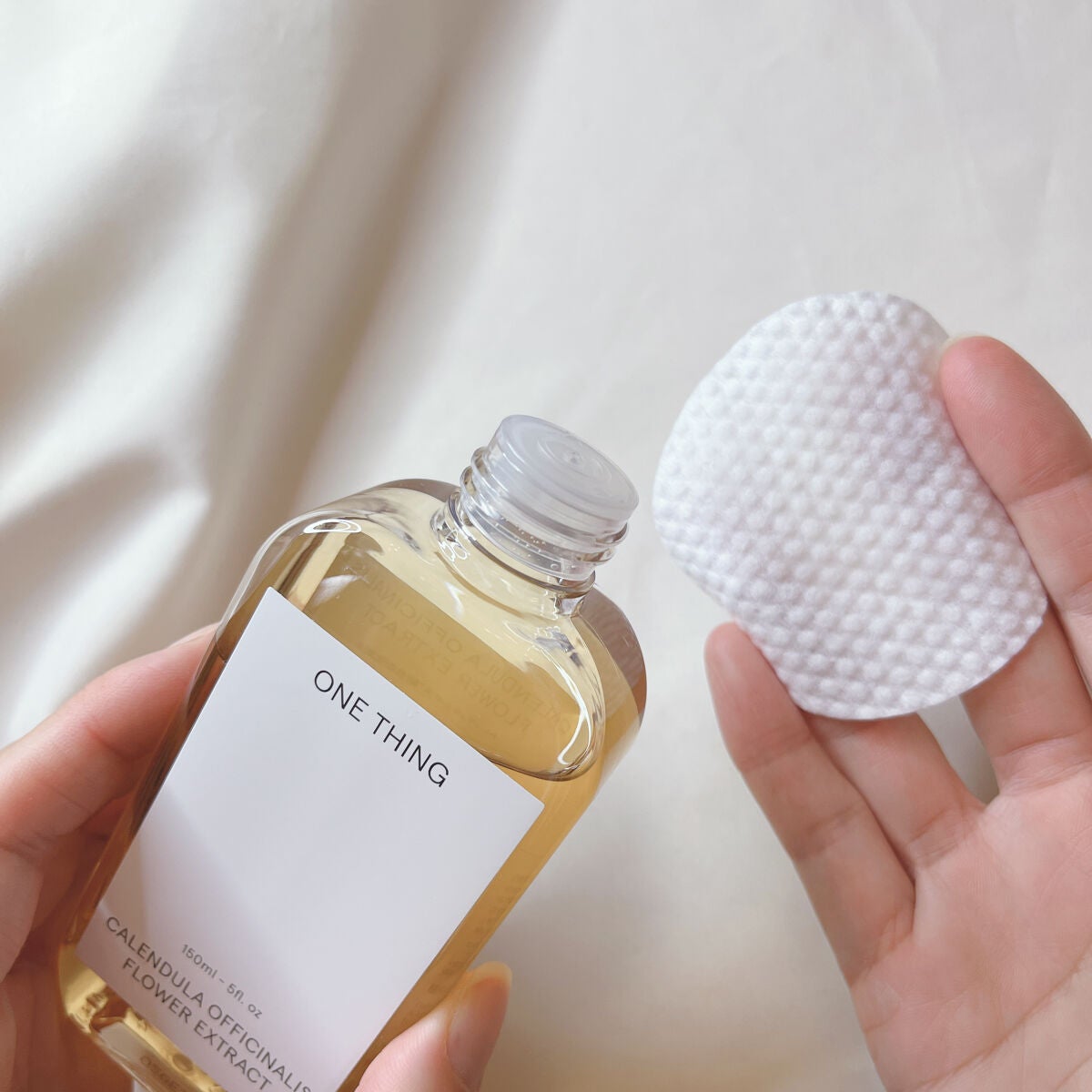 カレンデュラ化粧水/ONE THING/化粧水を使ったクチコミ(4枚目)