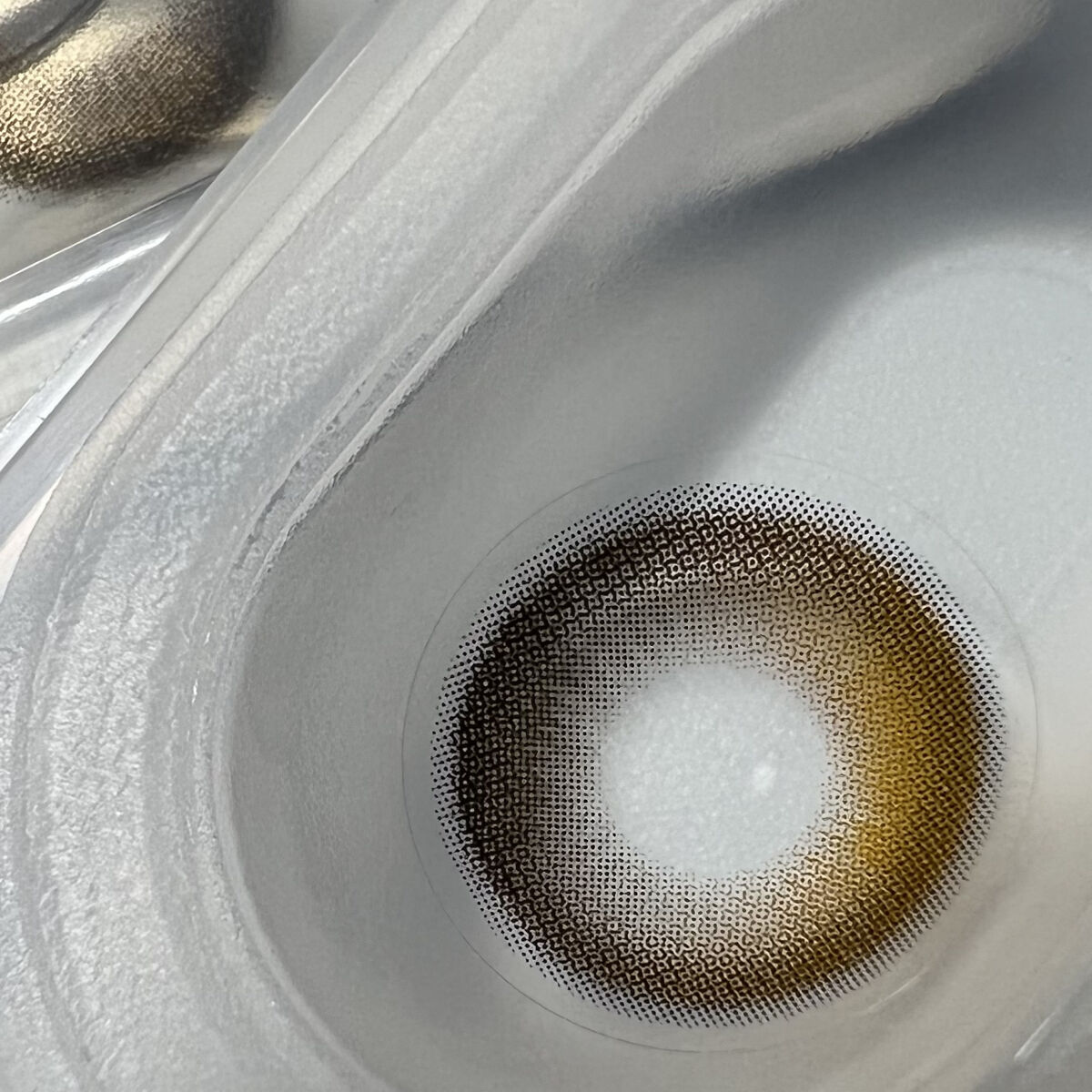 デームードブラウンマンスリー (DAYMOOD BROWN monthly)/OLOLA/１ヶ月（１MONTH）カラコンを使ったクチコミ（3枚目）