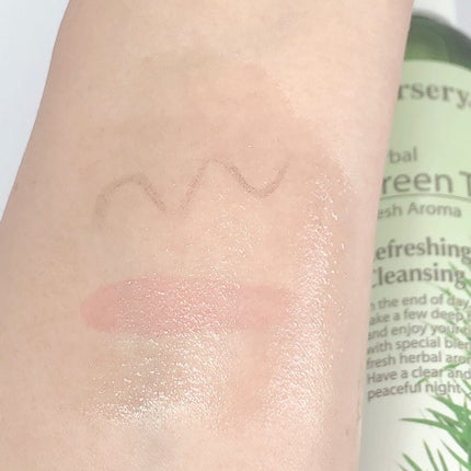 リフレッシングクレンジングオイル ハーバルグリーンティー/Nursery(ナーセリー)/オイルクレンジングを使ったクチコミ(5枚目)