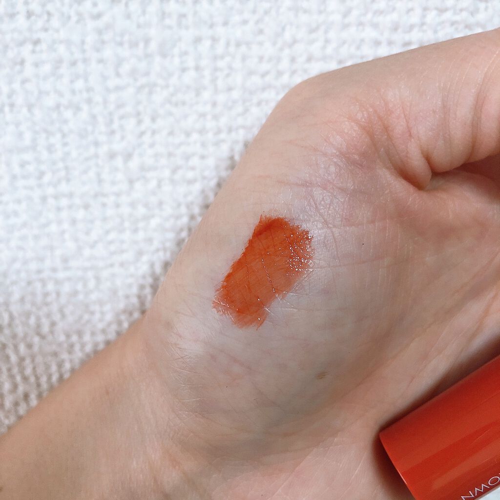 ジューシーラスティングティント/rom&nd/リップティントを使ったクチコミ（3枚目）