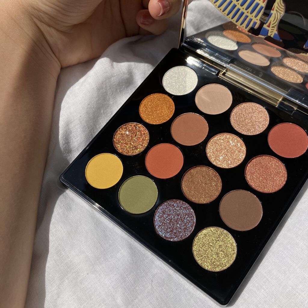 大英博物館 エジプトシリーズ アイシャドウパレット/ZEESEA/アイシャドウパレットを使ったクチコミ（1枚目）