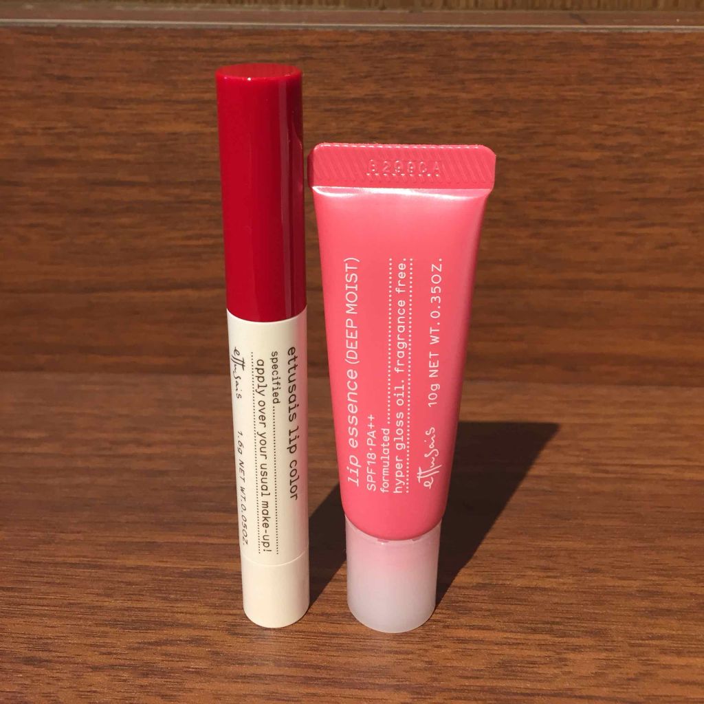 リップカラー/ettusais/口紅を使ったクチコミ（1枚目）