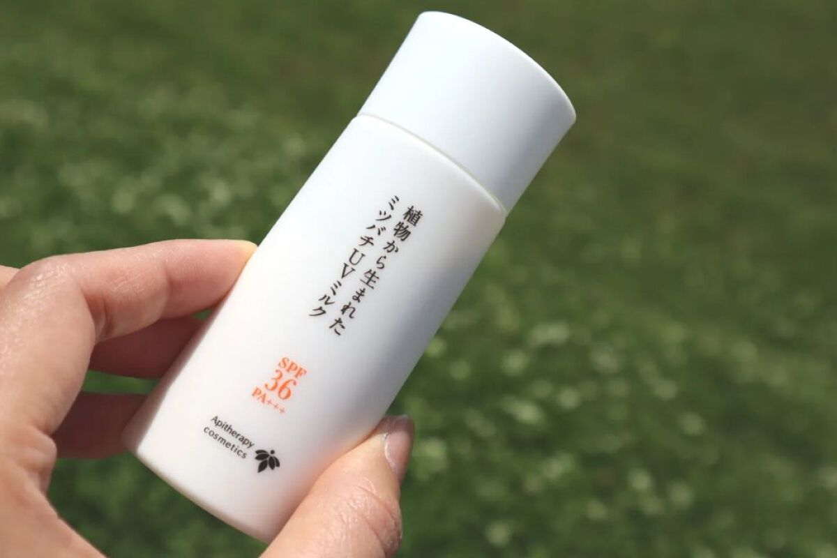 植物から生まれたミツバチUVミルク/アピセラピーコスメティクス/日焼け止めミルクを使ったクチコミ（1枚目）