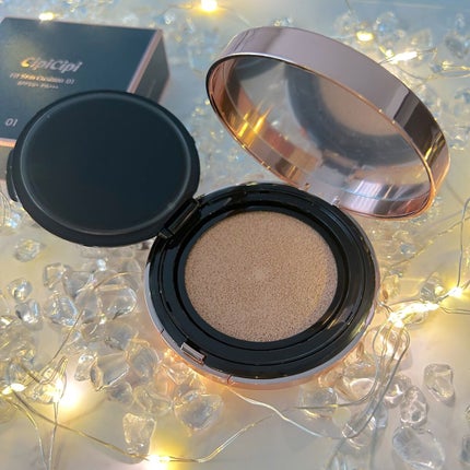 シピシピ フィットスキンクッション/CipiCipi/クッションファンデーションを使ったクチコミ(3枚目)