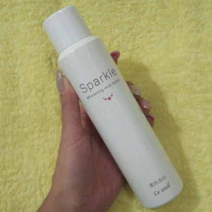 スパークルホワイトニングミストローション/ルソイル/ミスト状化粧水を使ったクチコミ(1枚目)