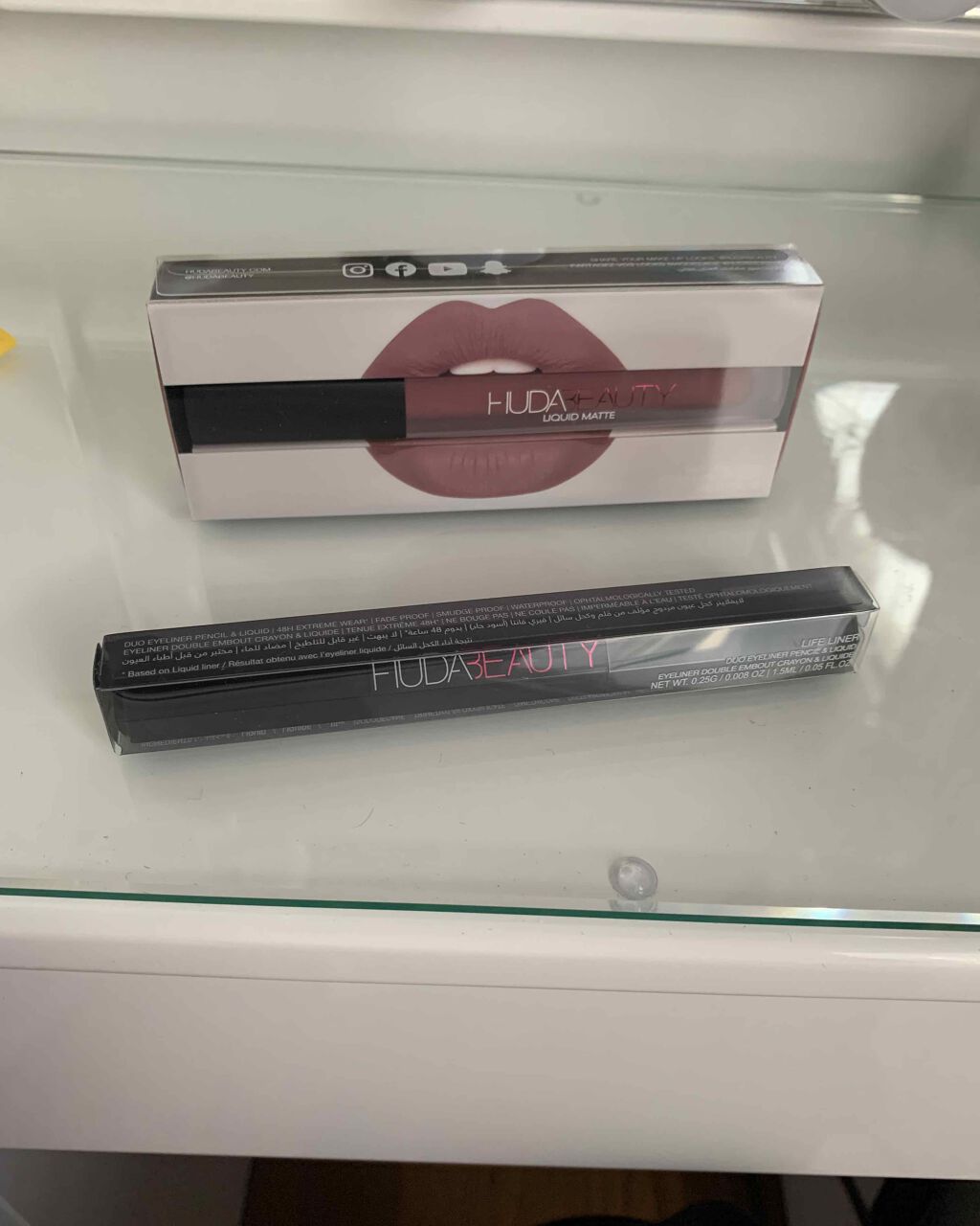 LIQUD MATTEリップ/Huda Beauty/口紅を使ったクチコミ（1枚目）