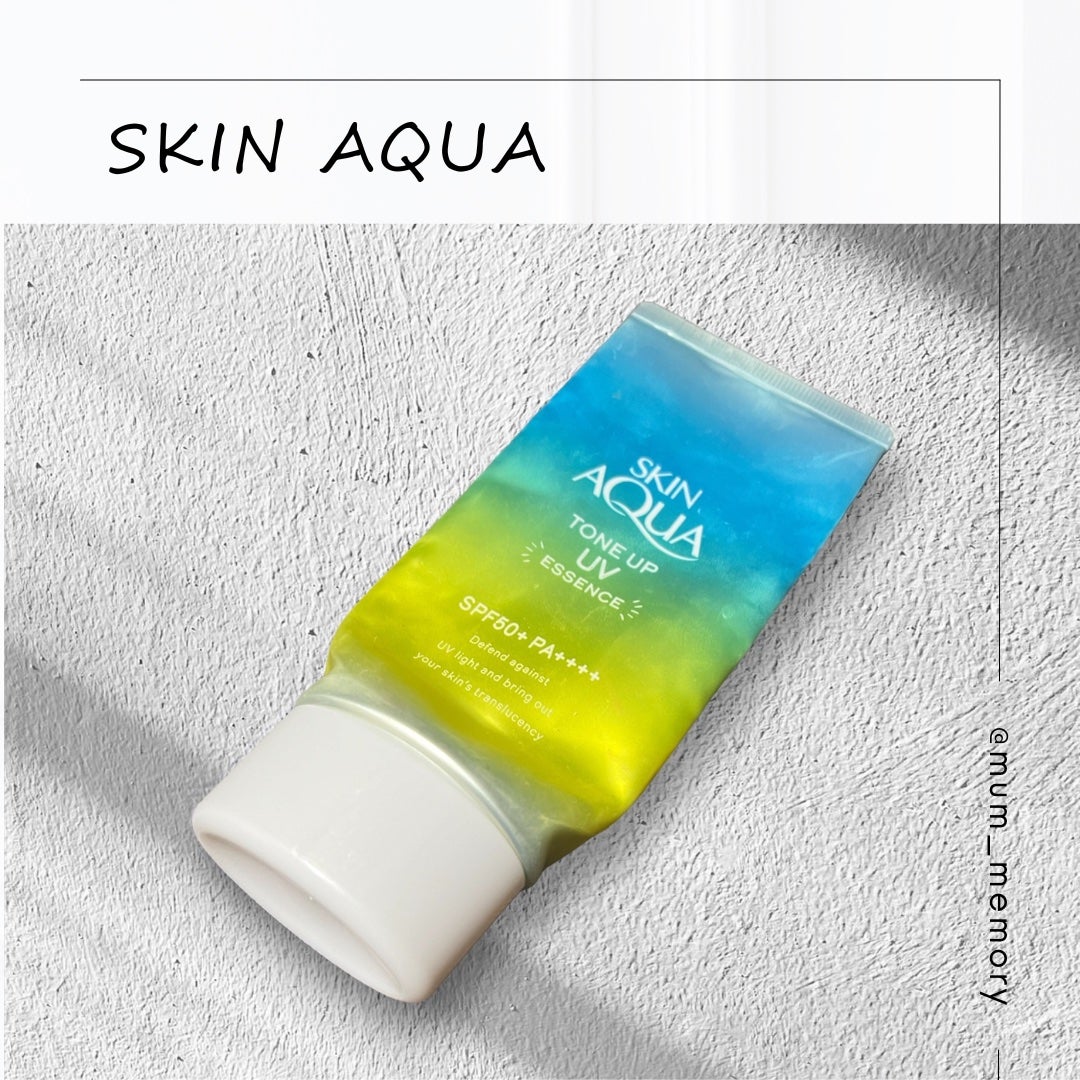 スキンアクア トーンアップUVエッセンス/スキンアクア/日焼け止めクリームを使ったクチコミ(1枚目)