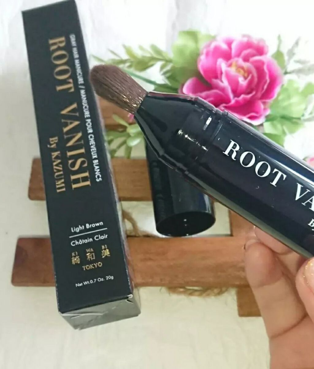 白髪隠しカラーリングブラシ/綺和美/ヘアカラーを使ったクチコミ（2枚目）