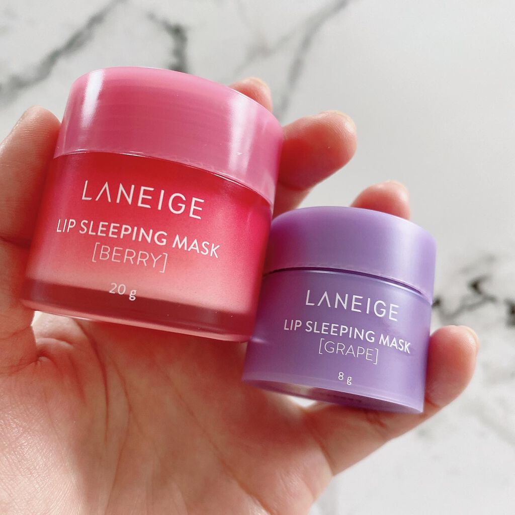 リップスリーピングマスク/LANEIGE/リップバームを使ったクチコミ(7枚目)