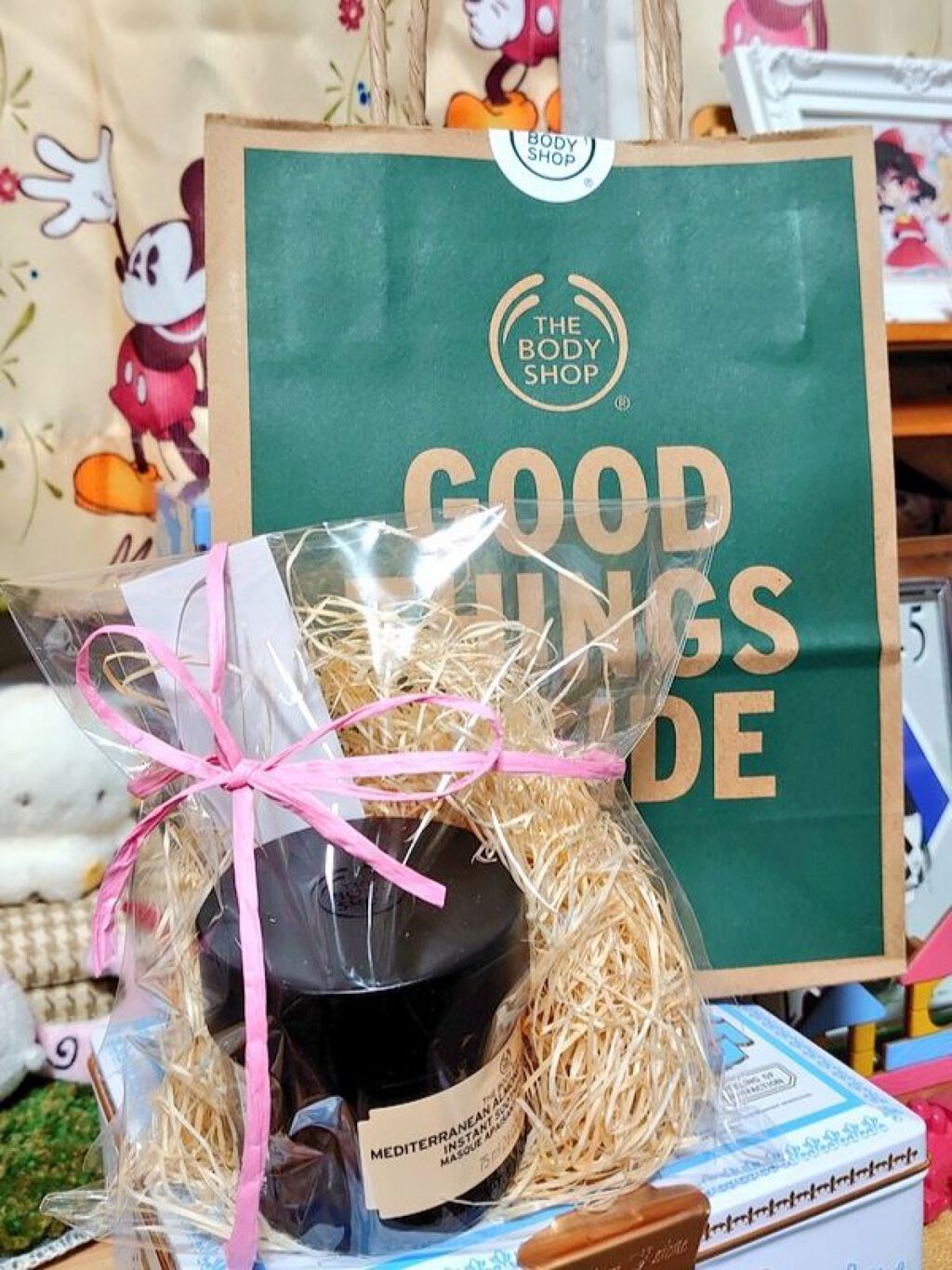 メディテレーニアン アーモンドミルク インスタントコンフォーティングマスク/THE BODY SHOP/洗い流すパック・マスクを使ったクチコミ（1枚目）