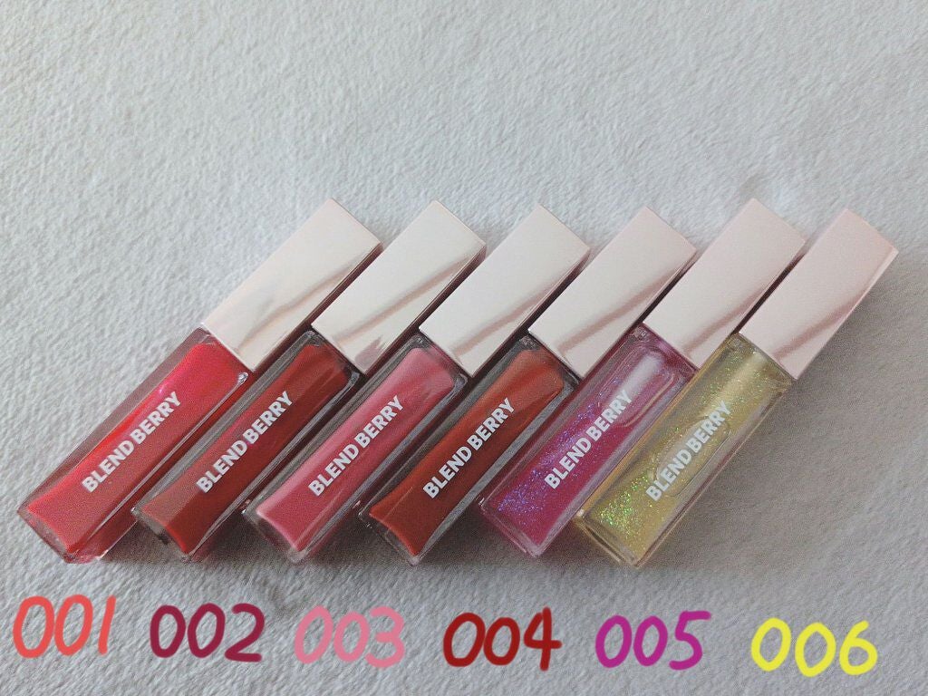 ジューシィリップデュウ/BLEND BERRY/口紅を使ったクチコミ(3枚目)