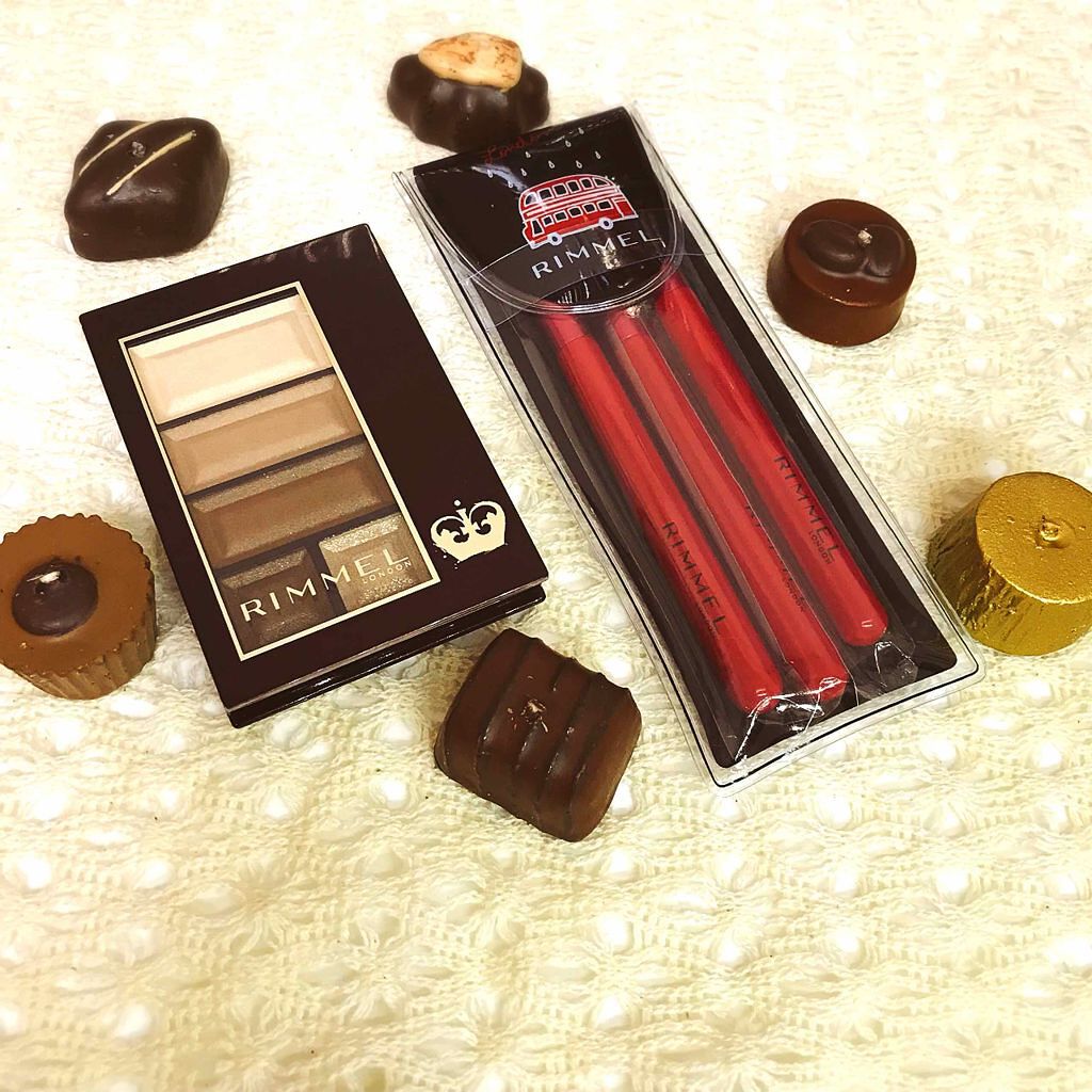 ショコラスウィート アイズ/リンメル ロンドン/アイシャドウパレットを使ったクチコミ(1枚目)