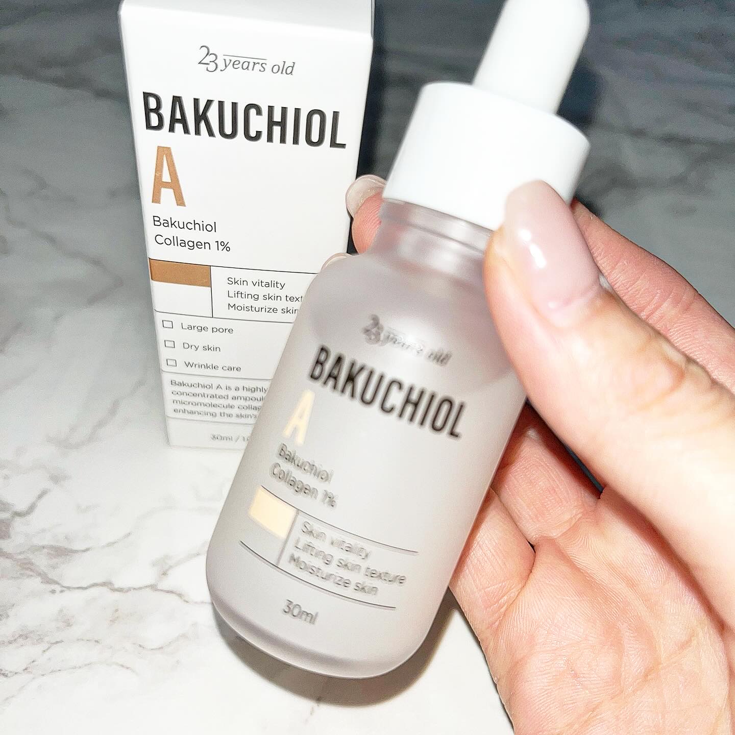 バクチオールAアンプル/23years old/美容液を使ったクチコミ（1枚目）