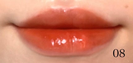 ジューシーラスティングティント/rom&nd/リップティントを使ったクチコミ(4枚目)