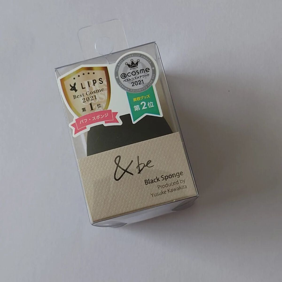 &be ブラックスポンジ/&be/パフ・スポンジを使ったクチコミ(2枚目)