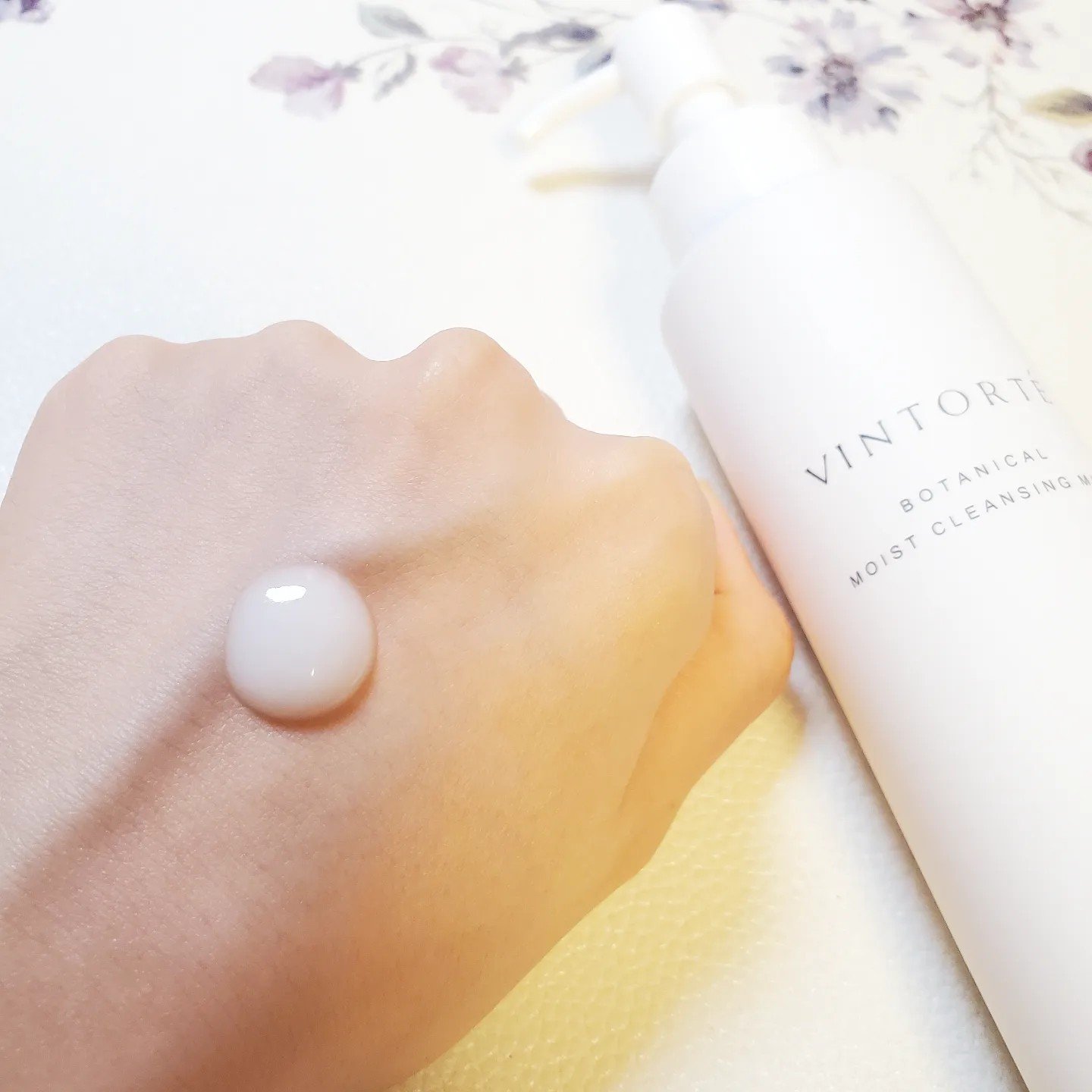 ボタニカルモイストクレンジングミルク/ヴァントルテ/ミルククレンジングを使ったクチコミ（3枚目）